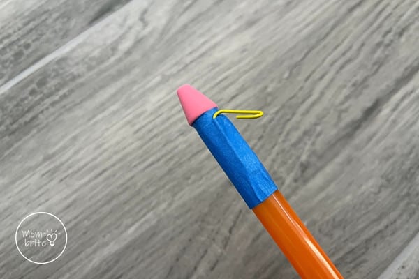 Slingshot Straw Rocket Tape Paper Clip to Straw