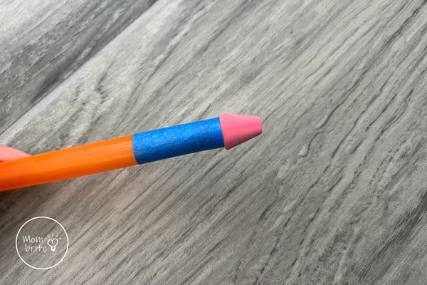 Slingshot Straw Rocket Tape Pencil Eraser to Straw