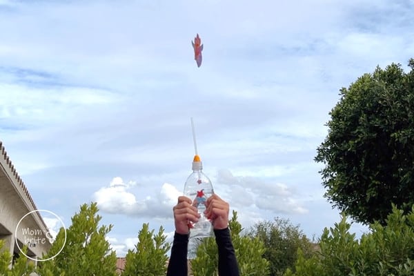 Squeeze Bottle Rocket Launch