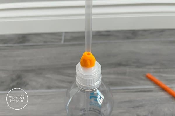 Squeeze Bottle Rocket Seal with Play-Doh