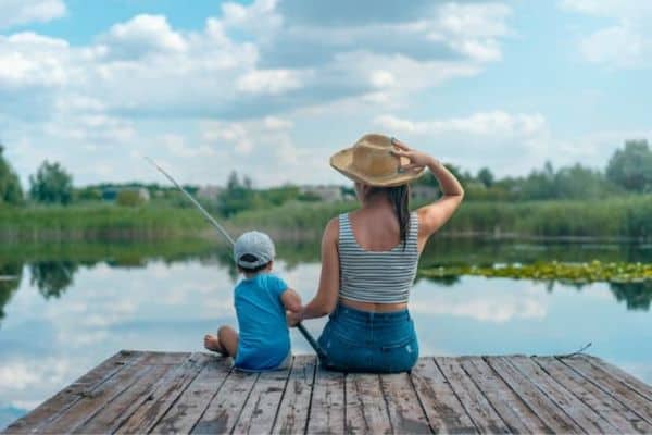 Going fishing is another great summer activity for kids to do during their summer break