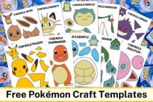 Free Pokemon Craft Templates