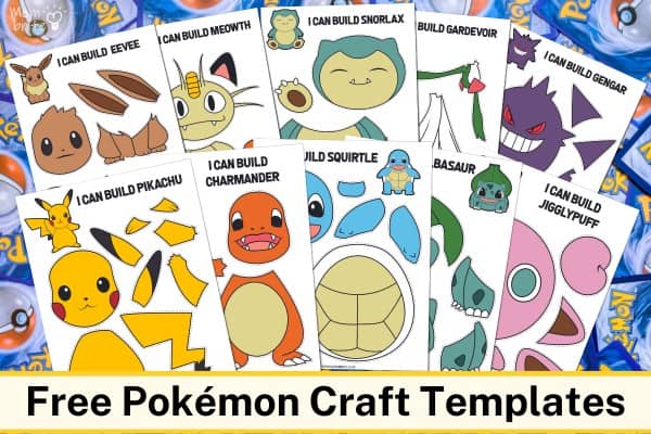 Free Pokemon Craft Templates