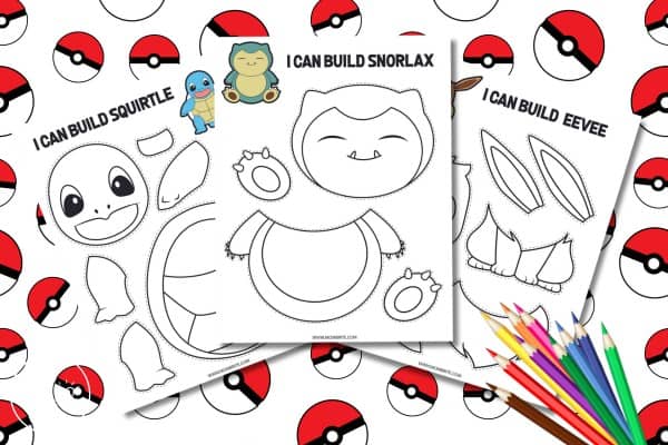 FREE Pokemon Coloring Pages (10 Printable Sheets) - Leap of Faith Crafting