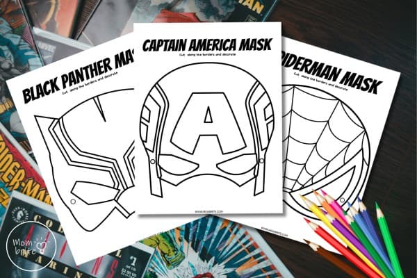Free Superhero Mask Templates