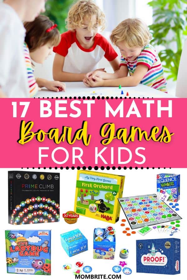 17 best math board games for kids 
