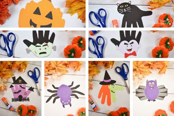 Halloween Handprint Crafts For Preschoolers