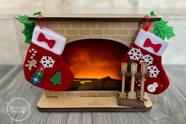 KiwiCo Holiday Fireplace Crate