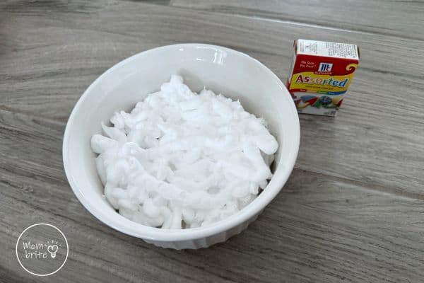 Fill a Container with Shaving Cream