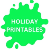 Holiday Printables Button