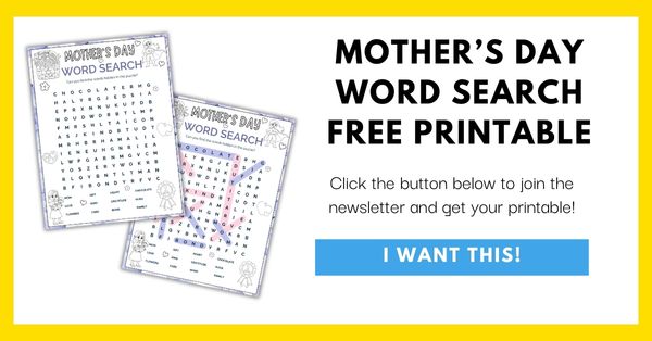 Mothers Day Word Search Lead Magnet