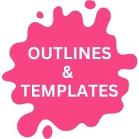 Outlines and Templates Button