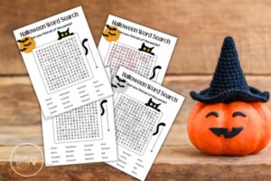 Free Printable Halloween Word Search