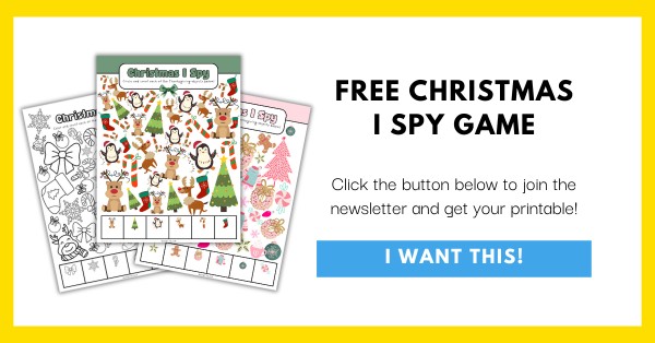 Free Christmas I Spy Game Printable Opt-In