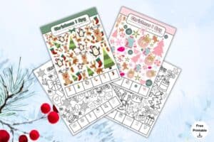 Free Printable Christmas I Spy for Kids