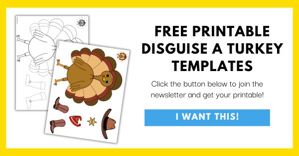 Free Printable Disguise a Turkey Templates Opt-In