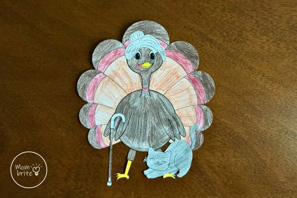 Grandmother Disguise a Turkey