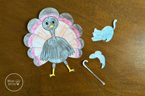 Grandmother Turkey in Disguise Cutouts