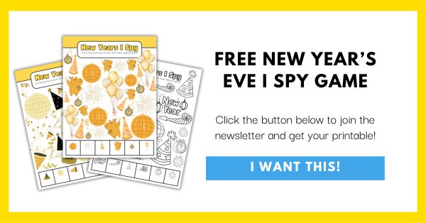 Free New Year's I Spy Game Printable Opt-In
