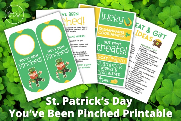 You've Been Pinched Game Printable