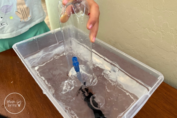 Measure Lung Capacity Through Water Displacement