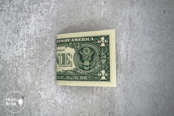 How to Make a Dollar Bill Origami Heart (Easy Money Folding Tutorial) Origami Heart Dollar - Fold the bill in half lengthwise