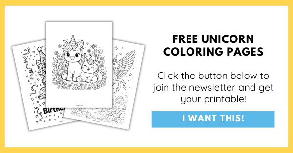 Free Unicorn Coloring Pages Opt-In