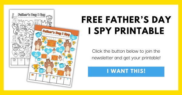 Free Father's Day I Spy Printable Opt-In