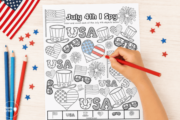 4th of july i spy printable for kids